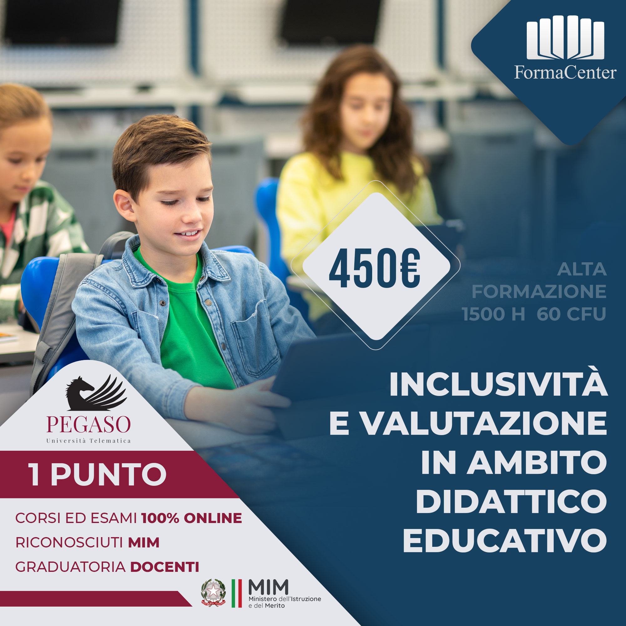 Alta Formazione: Inclusività e valutazione in ambito didattico - educativo