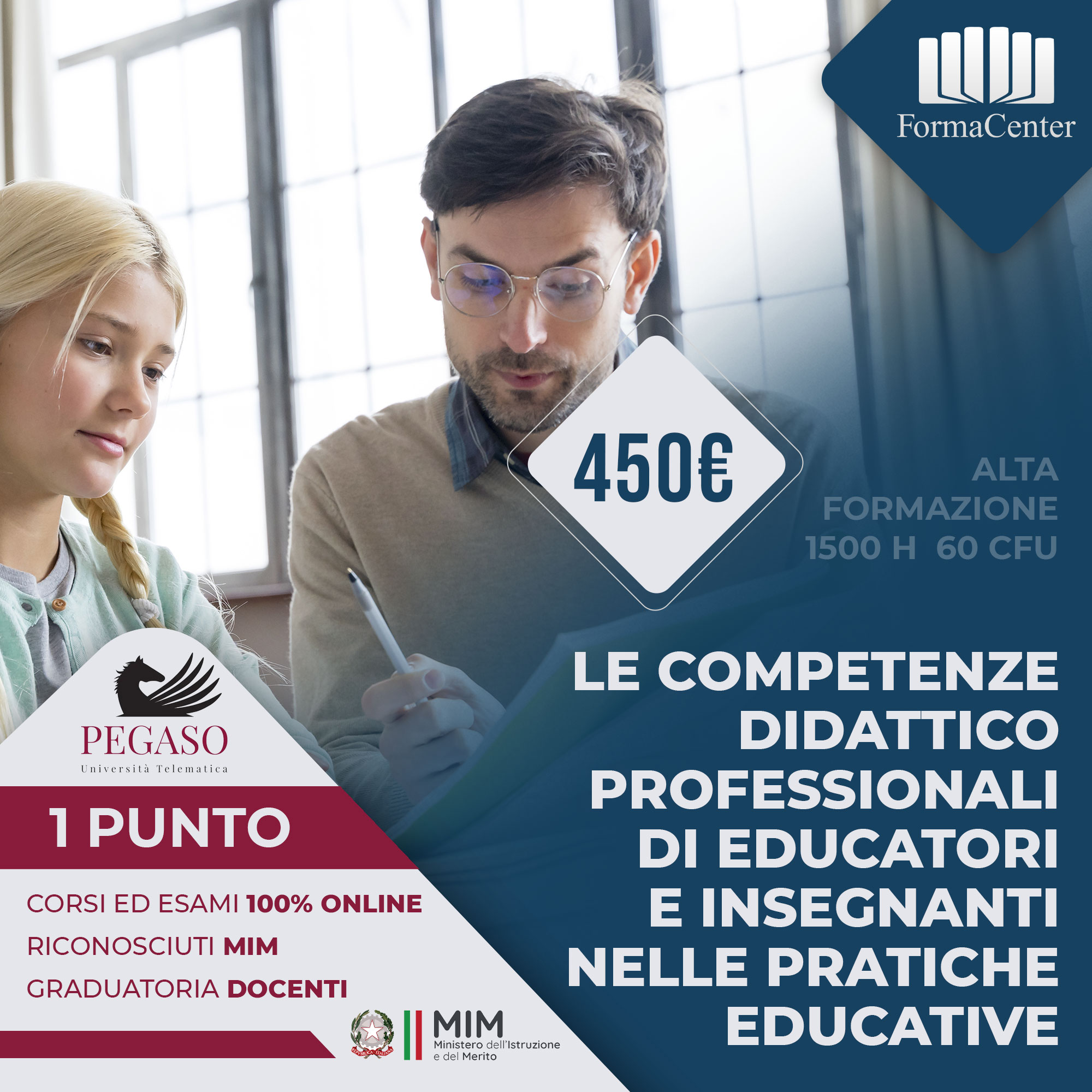 Alta Formazione: Le competenze didattico-professionali di educatori e insegnanti nelle pratiche educative