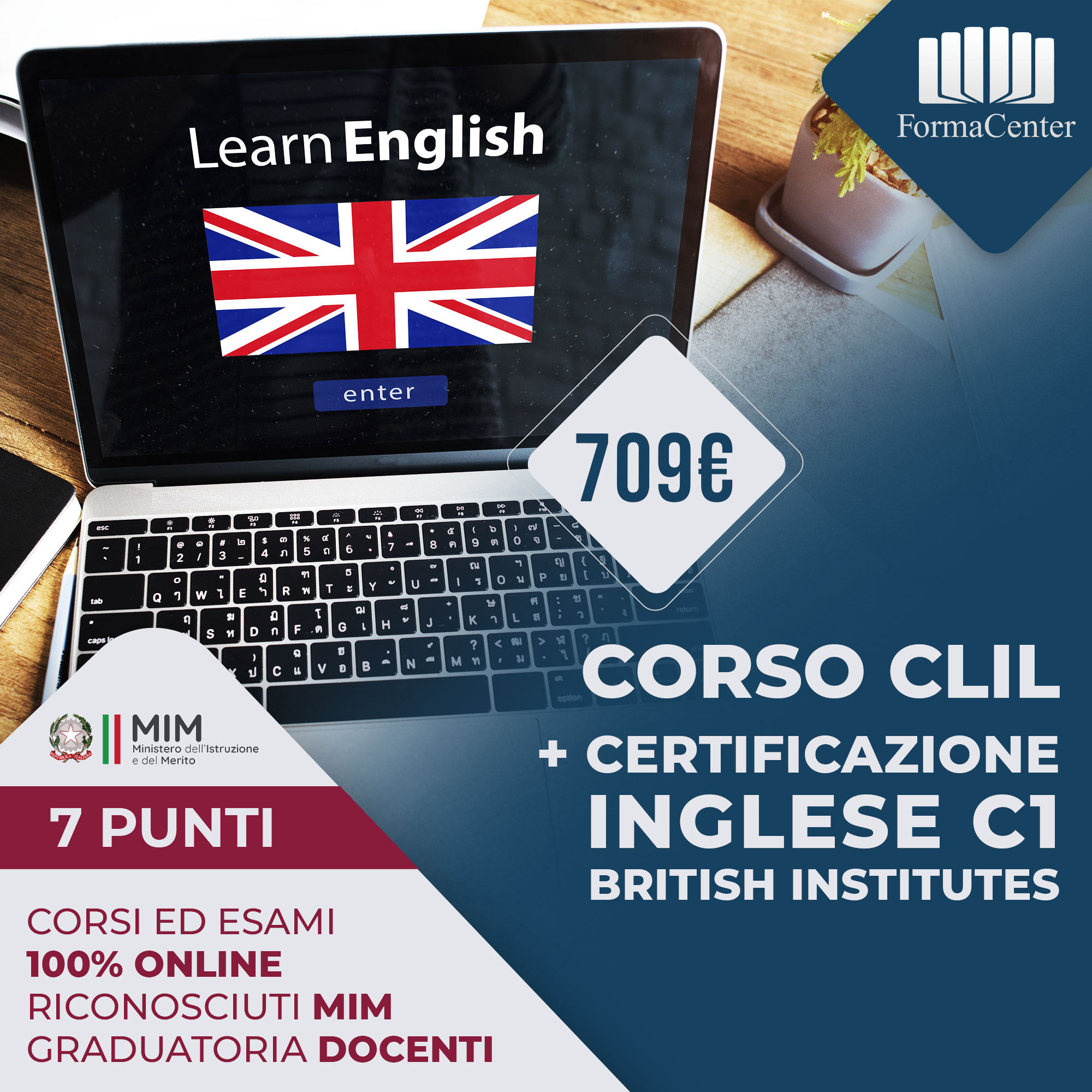 CLIL + CERTIFICAZIONE INGLESE C1