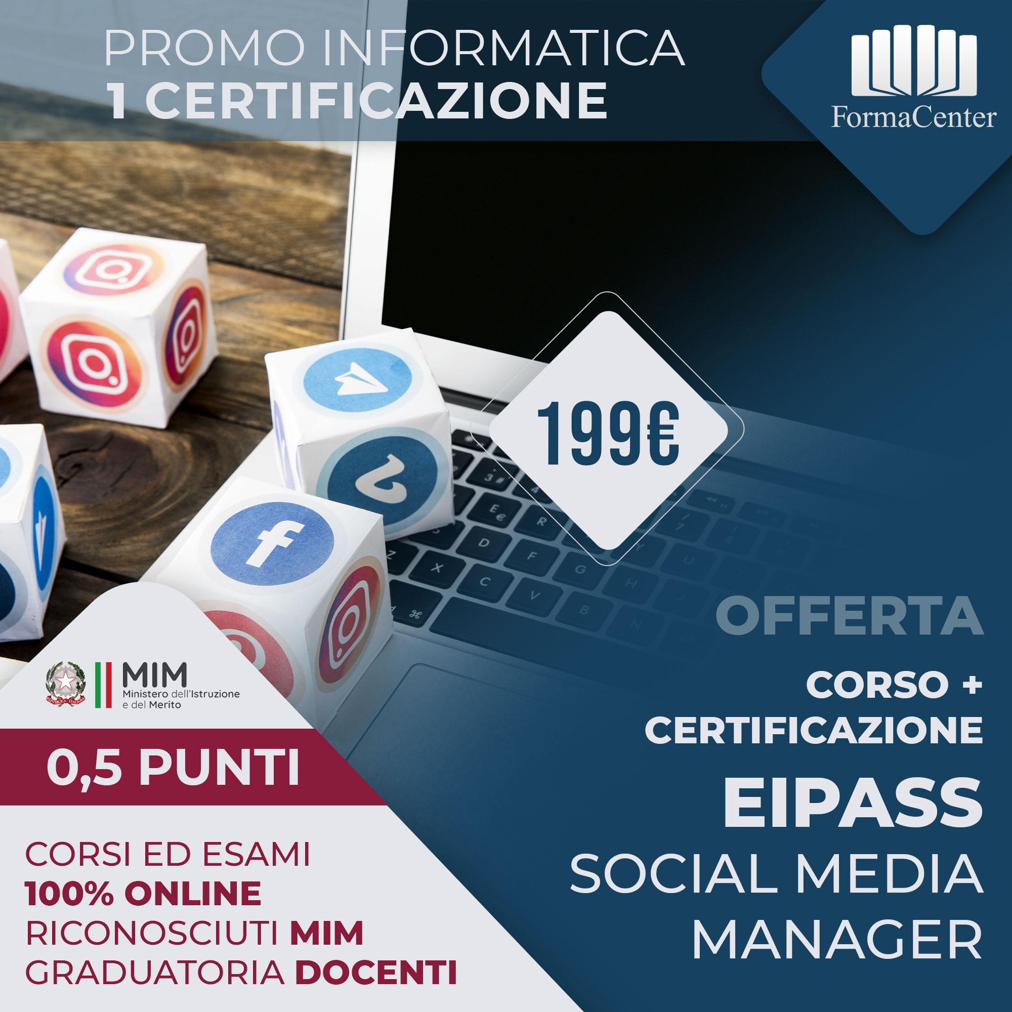 EIPASS SOCIAL MEDIA MANAGER